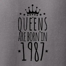 Queens are born in 1987