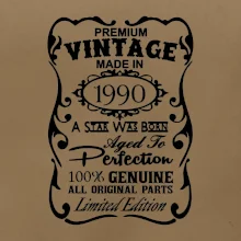 Vintage Etiketa - 1990