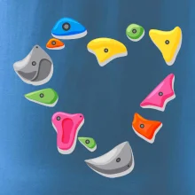 Lezenie na stene - srdce