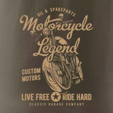 Motorcycle Legend Live free Ride hard