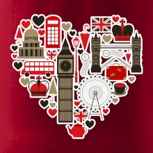 Britské srdce - objekty