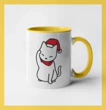 Vianočná mačka mávajúca