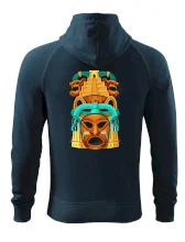 Mayová maska s pyramídou