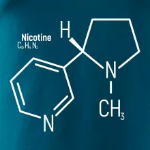 Molekulárna štruktúra Nikotín