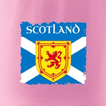 Škótska vlajka s erbom leva