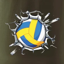 Volejbal lopta v triku