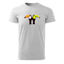 Dva barevní tukani (Moňas) Dva barevní tukani (Moňas)