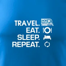 Eat sleep travel - Veľký príves