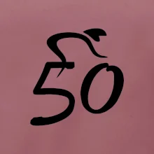 Cyklista oslavuje päťdesiatku (50)