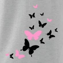 Motýle ružovo čierni Motýle ružovo čierni