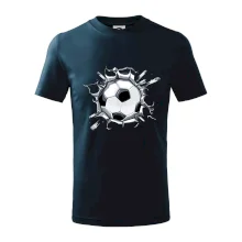 Futbalová lopta v triku Futbalová lopta v triku