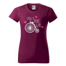 Crazy bike girl
