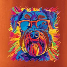 Bradáč farebný štýl 70s