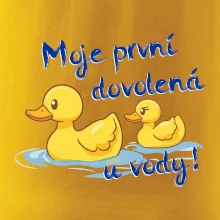 Moje první dovolená u vody - holčička