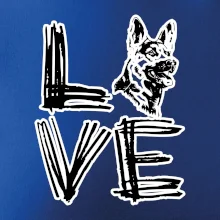 Nemecký ovčiak love