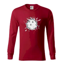 Florbal lopta v triku Florbal lopta v triku