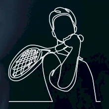 Tenista jedným ťahom Tenista jedným ťahom