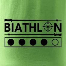 Biathlon terč a hůlky