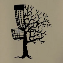 Disc golf pozor strom