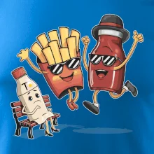 Súboj o hranolky kečup tatárka