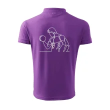 Fitness muž jedným ťahom Fitness muž jedným ťahom