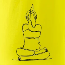 Jóga v sede jedným ťahom