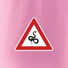 Dopravná značka - Pozor had