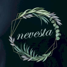 Nevesta kvetinový kruh zelený