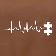 EKG puzzle rozpojené
