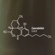 Molekulárna štruktúra CBD (Canabidiol)
