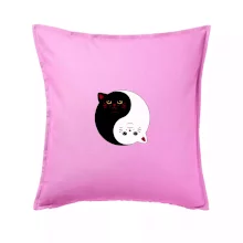 Mačky jin jang farebné