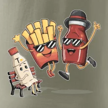 Súboj o hranolky kečup tatárka