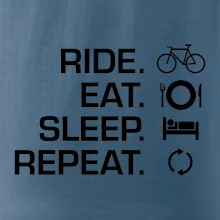 Ride Eat Sleep Repeat bicykel Ride Eat Sleep Repeat bicykel