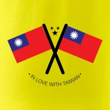 In love with Taiwan - vlajky