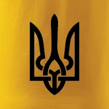 Ukrajina trojzubec veľký Ukrajina trojzubec veľký