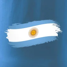 Argentína vlajka obhrýzaná