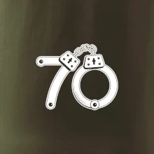 Narodeninové tričko pre policajta - putá 70