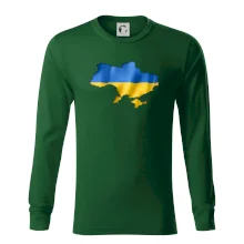 Ukrajina vlajka mapa Ukrajina vlajka mapa