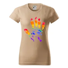 LGBT hand print