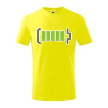 Rodinné tričká - batéria - dieťa