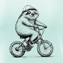 Leňochod na bicykli