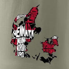 Mapy - názvy miest - Dánsko