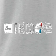 Science věda nápis