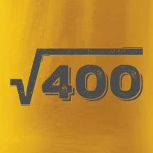 Narodeniny odmocniny 20