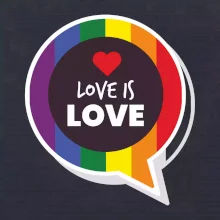 Love is love bublina