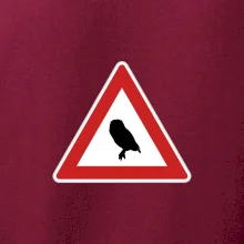 Dopravná značka - Pozor sova