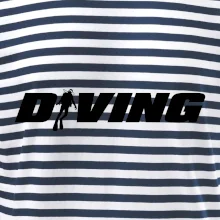 Diving nápis potápač