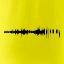 Piano ekg - priebeh skladby