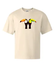 Dva barevní tukani (Moňas)