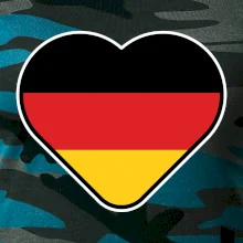 Germany love veľké - Nemecká vlajka